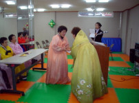 파랑새 어르신대학 수료식